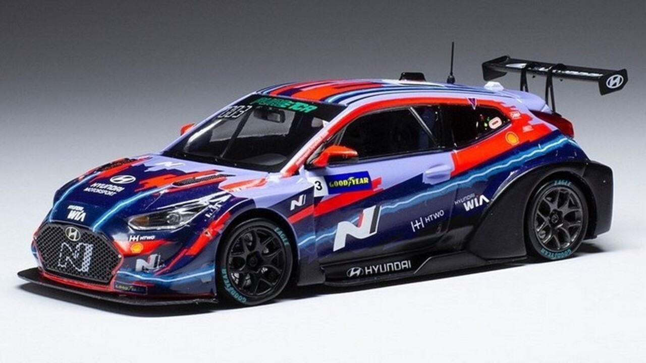 Hyundai Hyundai Veloster N ETCR #3 ETCR France Pau 2021 - 1:43 - IXO Models Hyundai Hyundai Veloster N ETCR #3 ETCR France Pau 2021 - 1:43 - IXO Models