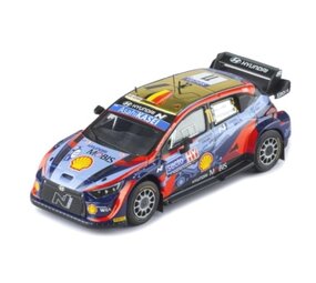 Hyundai Hyundai i20 Rally 1 Rally WM #11 Rally Finland 2022 - 1:43 - IXO Models Hyundai Hyundai i20 Rally 1 Rally WM #11 Rally Finland 2022 - 1:43 - IXO Models