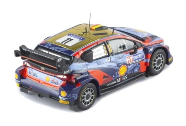 Hyundai Hyundai i20 Rally 1 Rally WM #11 Rally Finland 2022 - 1:43 - IXO Models Hyundai Hyundai i20 Rally 1 Rally WM #11 Rally Finland 2022 - 1:43 - IXO Models
