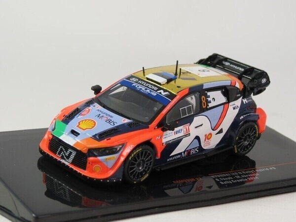 Hyundai Hyundai i20 N Rally 1 #8 WRC Rally Croatia 2024 - 1:43 - IXO Models Hyundai Hyundai i20 N Rally 1 #8 WRC Rally Croatia 2024 - 1:43 - IXO Models
