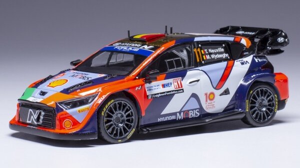 Hyundai Hyundai i20 N Rally 1 #11 WRC Rally Croatia 2024 - 1:43 - IXO Models Hyundai Hyundai i20 N Rally 1 #11 WRC Rally Croatia 2024 - 1:43 - IXO Models