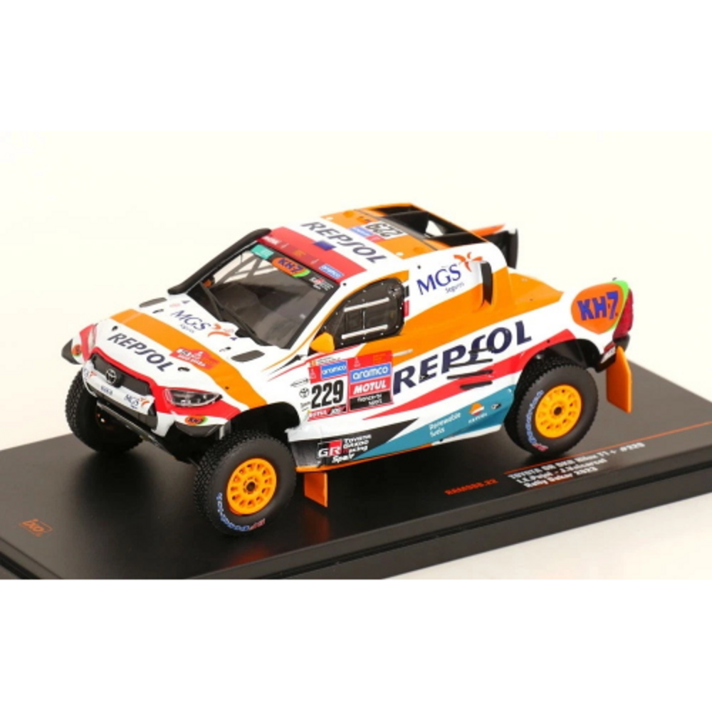 Toyota Toyota Gr DKR Hilux Evo T1+ #229 Rally Dakar 2023 - 1:43 - IXO Models Toyota Toyota Gr DKR Hilux Evo T1+ #229 Rally Dakar 2023 - 1:43 - IXO Models