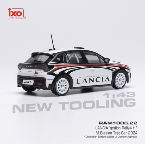 Lancia Lancia Ypsilon HF Rally 4 Test Car 2025 - 1:43 - IXO Models Lancia Lancia Ypsilon HF Rally 4 Test Car 2025 - 1:43 - IXO Models