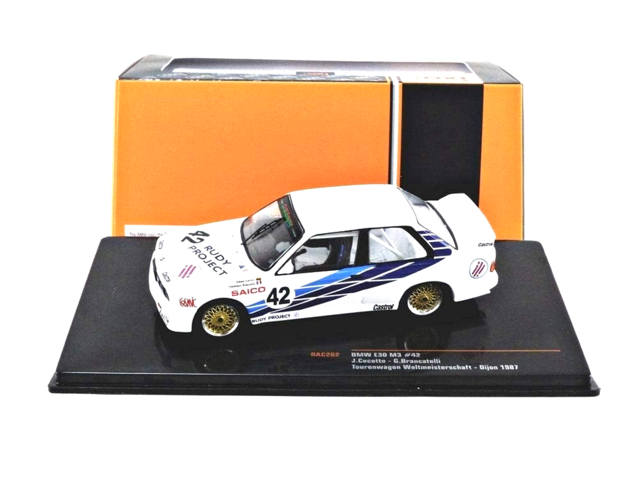 BMW BMW M3 (E30) #42 WTCC 1987 'Cibiemme Sport' - 1:43 - IXO Models BMW BMW M3 (E30) #42 WTCC 1987 'Cibiemme Sport' - 1:43 - IXO Models