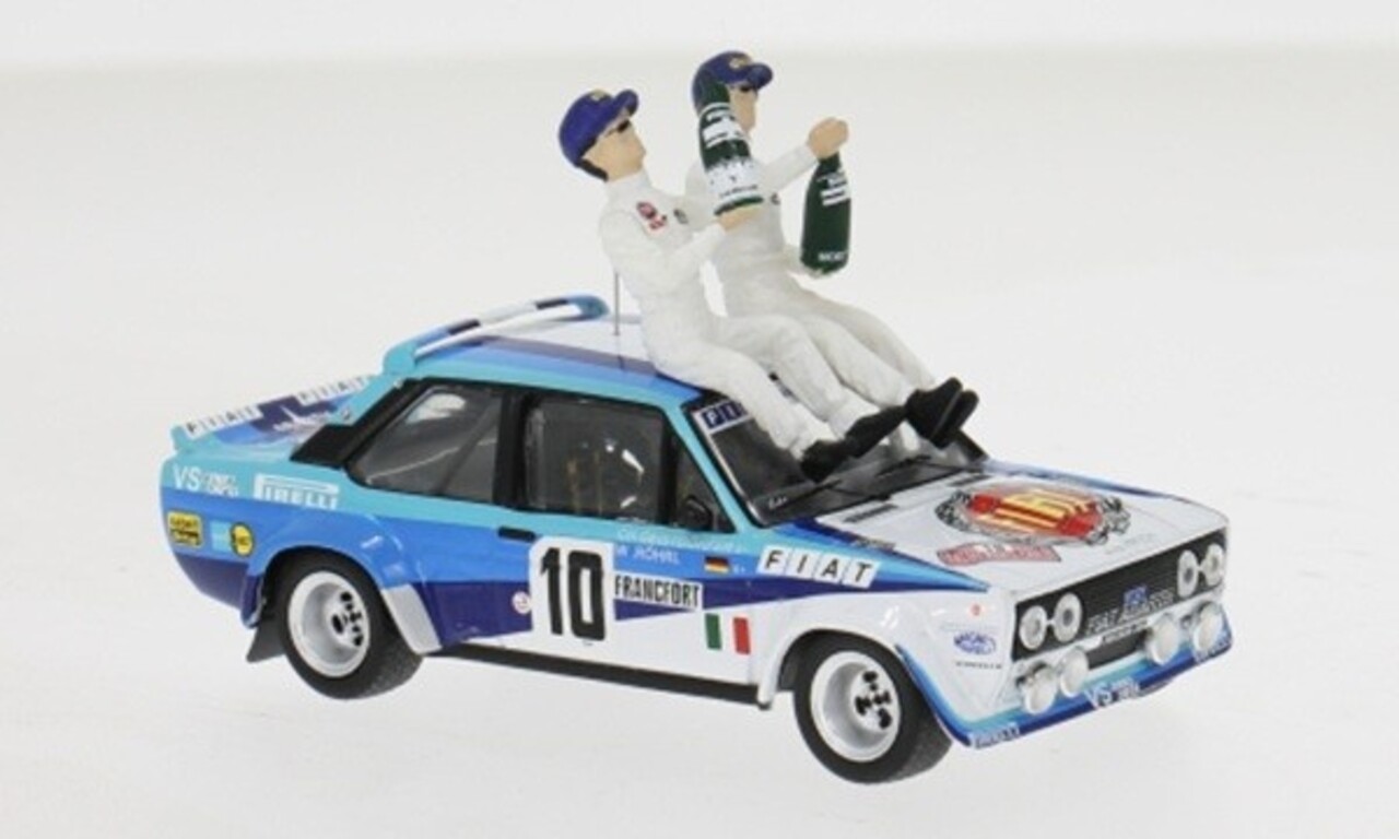 Fiat Fiat 121 Abarth #10 Rally Monte Carlo 1980 + 2 Figures - 1:43 - IXO Models Fiat Fiat 121 Abarth #10 Rally Monte Carlo 1980 + 2 Figures - 1:43 - IXO Models