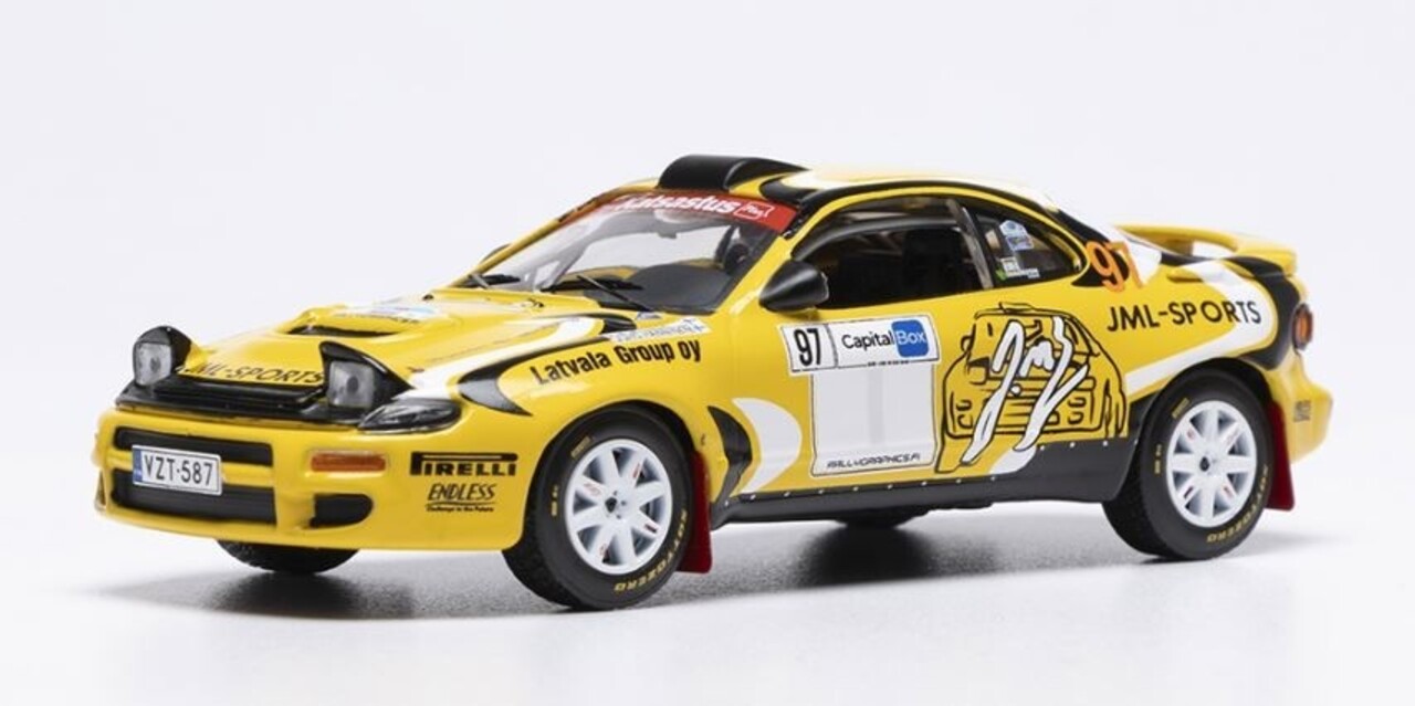Toyota Toyota Celica GT 4 Turbo (ST185) #97 Rally Artic Lapland 2024 - 1:43 - IXO Models Toyota Toyota Celica GT 4 Turbo (ST185) #97 Rally Artic Lapland 2024 - 1:43 - IXO Models