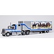 GMC GMC General Tractor 6x4 + Box Semitrailer 2 Axle 1980 - 1:43 - IXO Models GMC GMC General Tractor 6x4 + Box Semitrailer 2 Axle 1980 - 1:43 - IXO Models