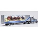 GMC GMC General Tractor 6x4 + Box Semitrailer 2 Axle 1980 - 1:43 - IXO Models GMC GMC General Tractor 6x4 + Box Semitrailer 2 Axle 1980 - 1:43 - IXO Models