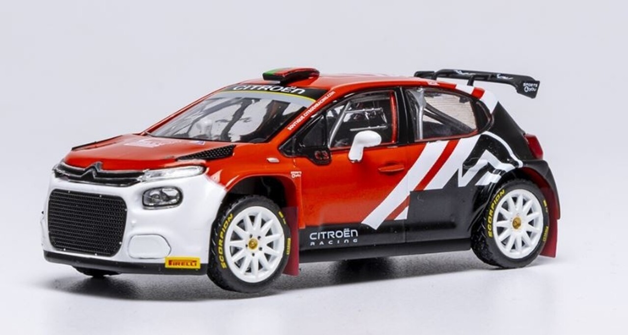 Citroën Citroen C3 Rally 2 WRC Rally Fafe (Portugal) Test 2025 - 1:43 - IXO Models Citroën Citroen C3 Rally 2 WRC Rally Fafe (Portugal) Test 2025 - 1:43 - IXO Models