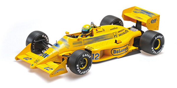 Formule 1 Lotus Honda 99T A. Senna 1987 - 1:12 - Minichamps