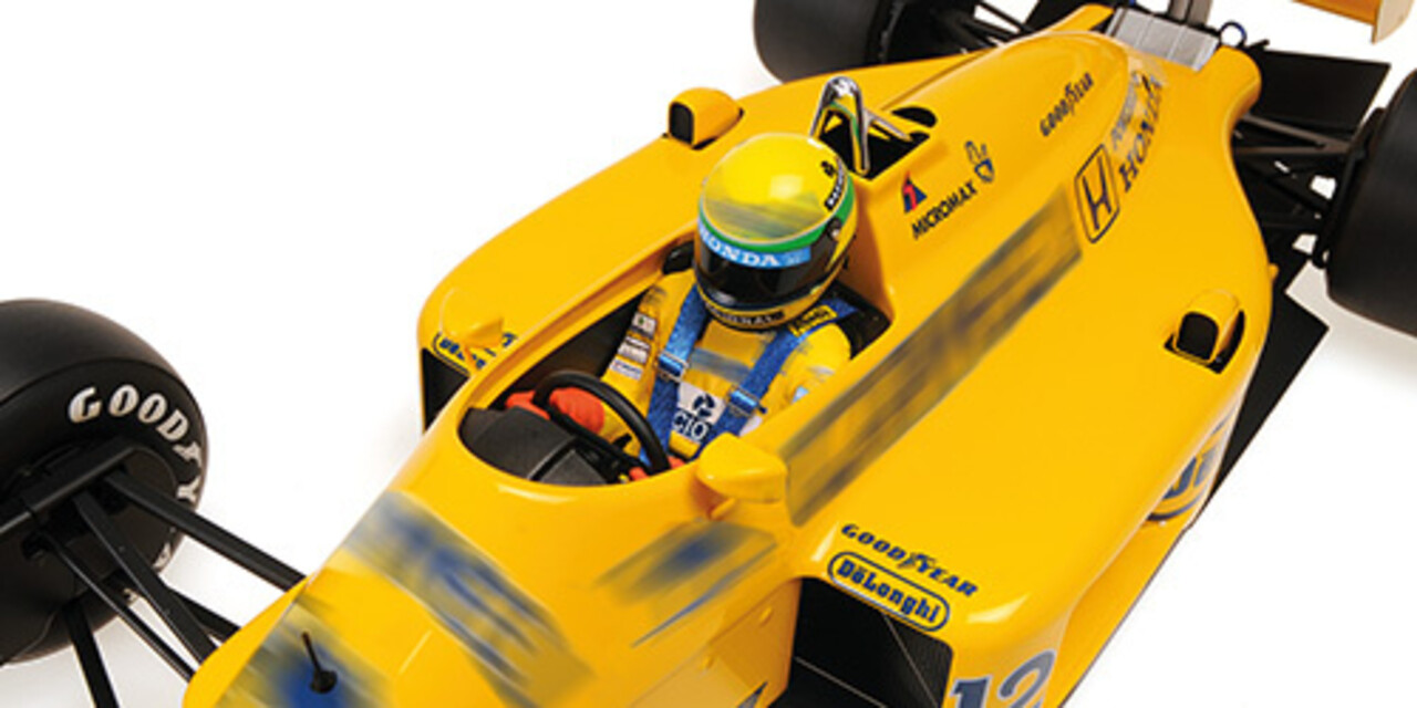 Formule 1 Lotus Honda 99T A. Senna 1987 - 1:12 - Minichamps