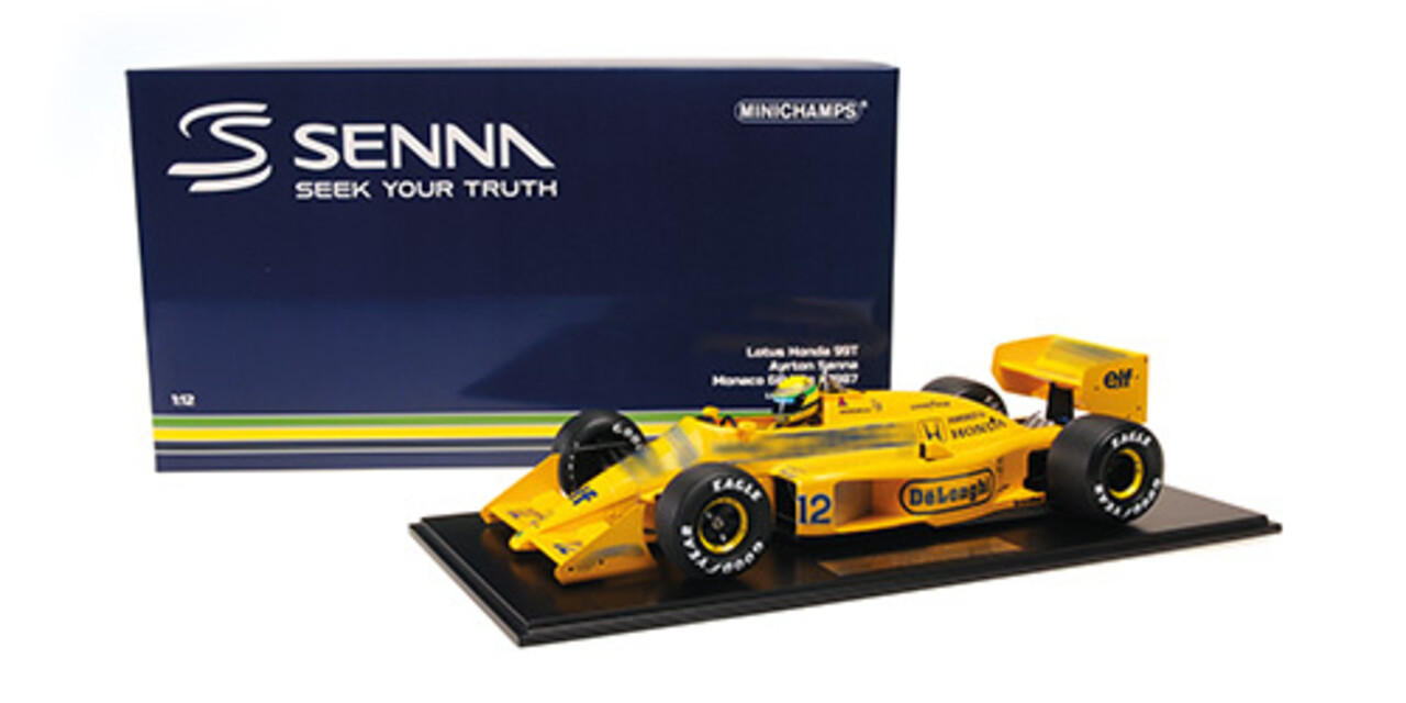 Formule 1 Lotus Honda 99T A. Senna 1987 - 1:12 - Minichamps
