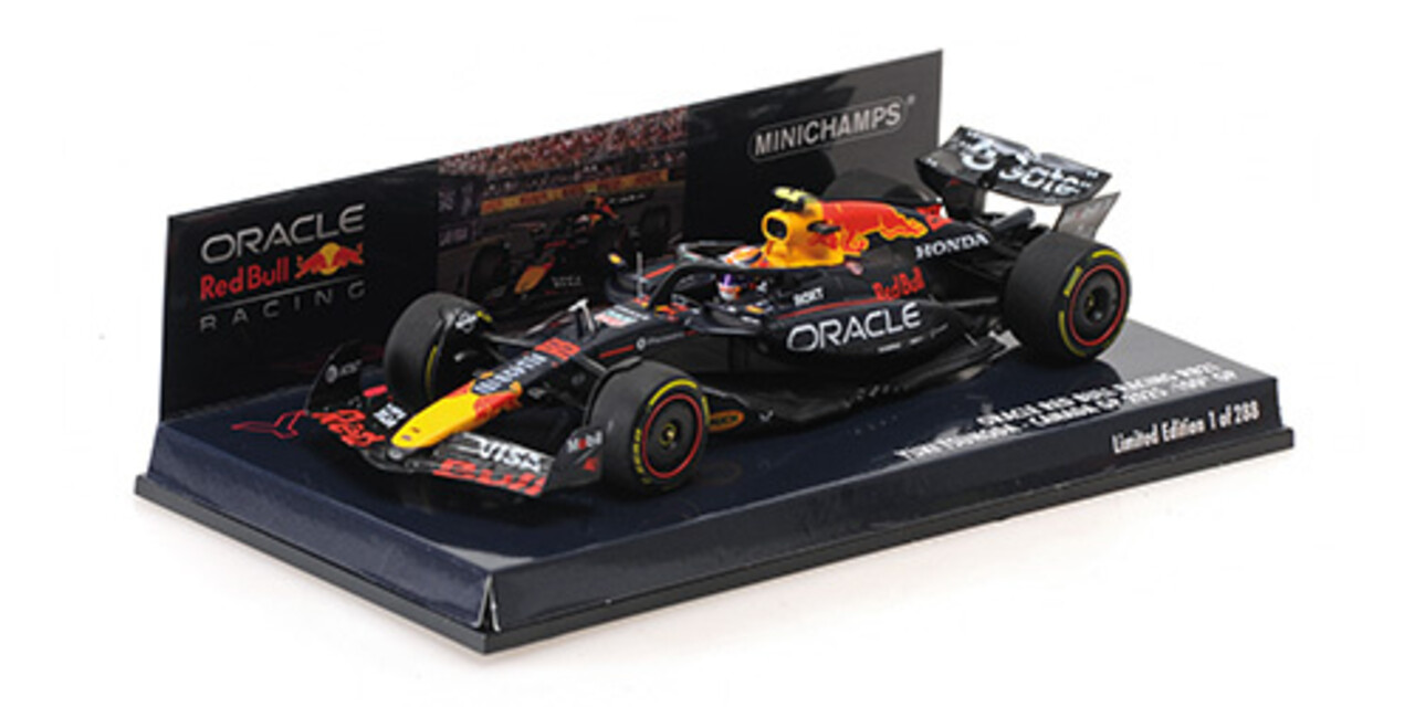 Formule 1 Oracle Red Bull Racing RB21, Tsunoda, Canada GP 2025, 100th GP - 1:18 - Minichamps Formule 1 Oracle Red Bull Racing RB21, Tsunoda, Canada GP 2025, 100th GP - 1:18 - Minichamps