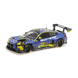 BMW BMW M4 GT3 EVO Team WRT, Rossi/Al Harthy/vd Linde, 6h Imola 2025 Pole Pos. - 1:18 - Minichamps BMW BMW M4 GT3 EVO Team WRT, Rossi/Al Harthy/vd Linde, 6h Imola 2025 Pole Pos. - 1:18 - Minichamps
