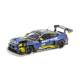 BMW BMW M4 GT3 EVO Team WRT, Rossi/Al Harthy/vd Linde, 24h Le Mans 2025 - 1:18 - Minichamps BMW BMW M4 GT3 EVO Team WRT, Rossi/Al Harthy/vd Linde, 24h Le Mans 2025 - 1:18 - Minichamps