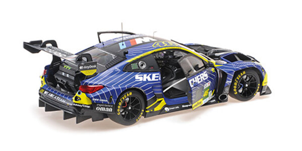 BMW BMW M4 GT3 EVO Team WRT, Rossi/Al Harthy/vd Linde, 24h Le Mans 2025 - 1:18 - Minichamps BMW BMW M4 GT3 EVO Team WRT, Rossi/Al Harthy/vd Linde, 24h Le Mans 2025 - 1:18 - Minichamps