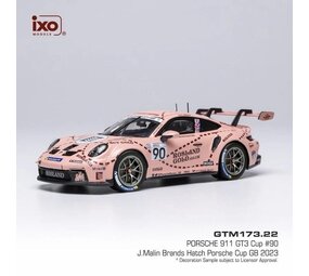 Porsche Porsche 911/992 GT3 Cup #90 Porsche Cup Brands Hatch (UK) 2023 - 1:43 - IXO Model Porsche Porsche 911/992 GT3 Cup #90 Porsche Cup Brands Hatch (UK) 2023 - 1:43 - IXO Model