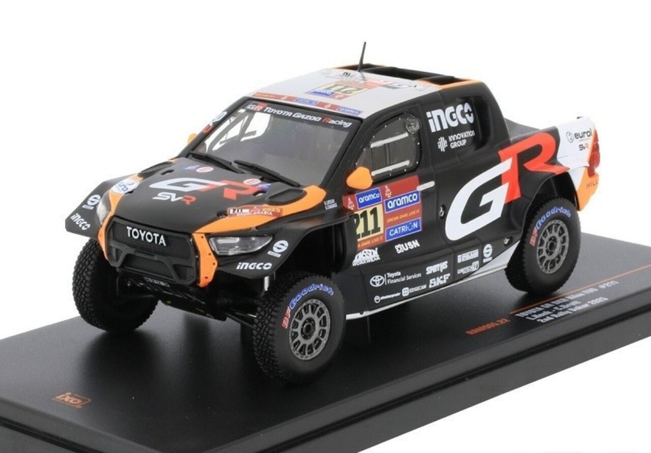 Toyota Toyota Gr DKR Hilux Evo T1+ #211 2nd Rally Dakar 2025 - 1:43 - IXO Models