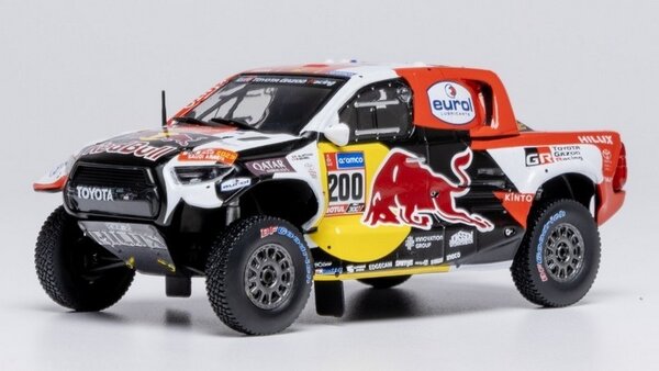 Toyota Toyota Gr DKR Hilux Evo T1+ #200 Winner Rally Dakar 2023 - 1:43 - IXO Models Toyota Toyota Gr DKR Hilux Evo T1+ #200 Winner Rally Dakar 2023 - 1:43 - IXO Models