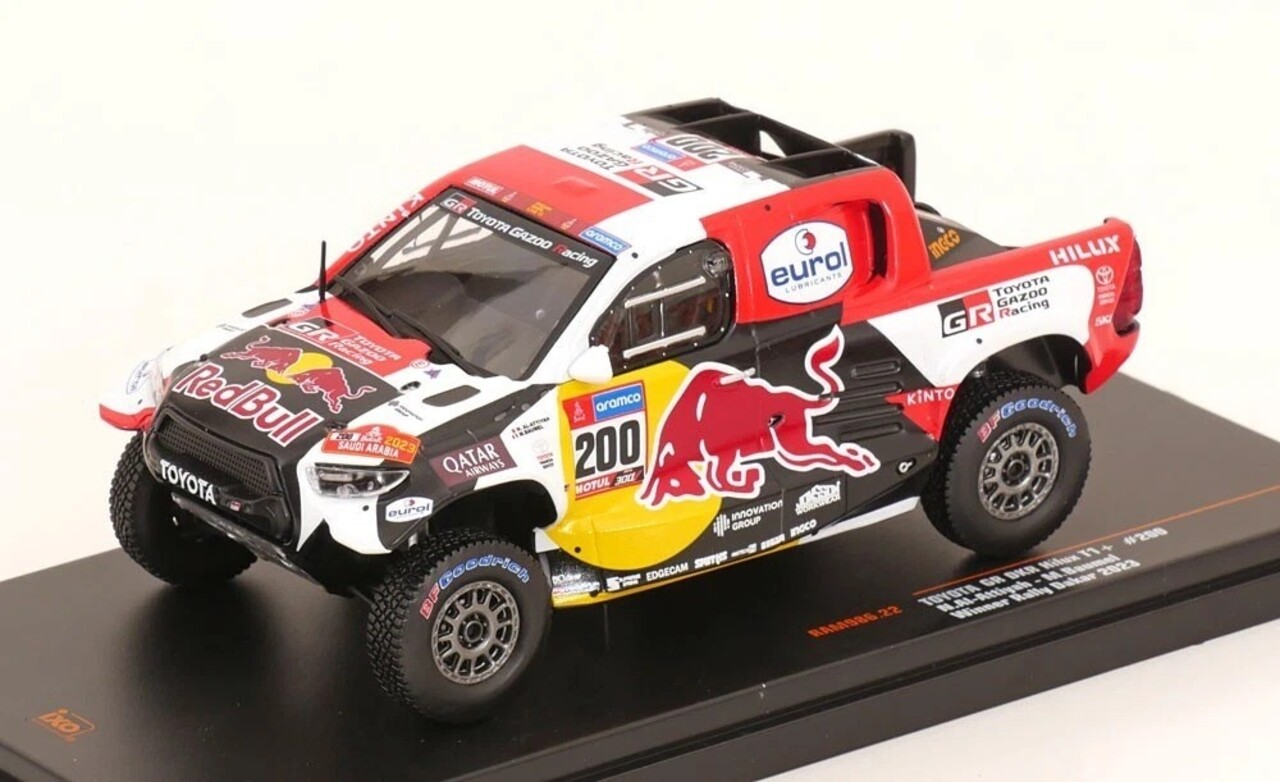 Toyota Toyota Gr DKR Hilux Evo T1+ #200 Winner Rally Dakar 2023 - 1:43 - IXO Models Toyota Toyota Gr DKR Hilux Evo T1+ #200 Winner Rally Dakar 2023 - 1:43 - IXO Models