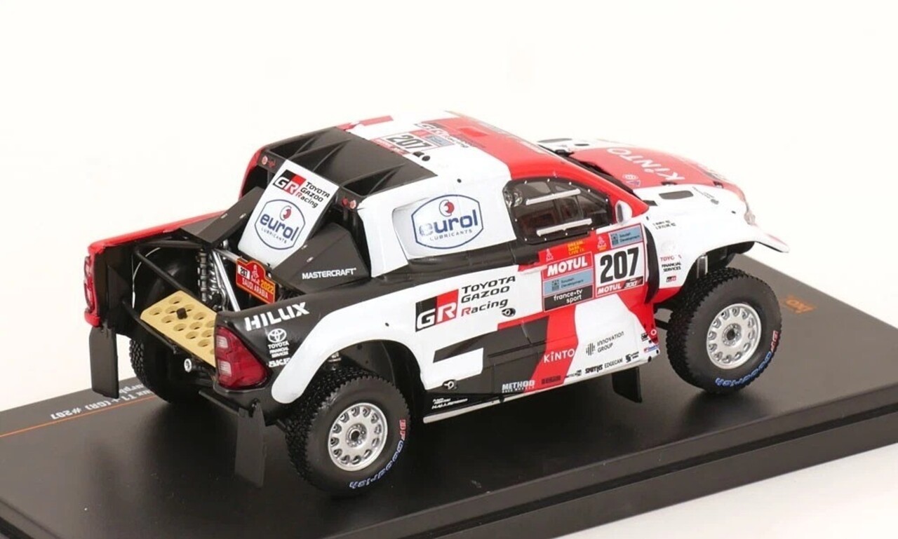 Toyota Toyota GR DKR Hilux Evo T1+ #207 Rally Dakar 2022 - 1:43 - IXO Models Toyota Toyota GR DKR Hilux Evo T1+ #207 Rally Dakar 2022 - 1:43 - IXO Models