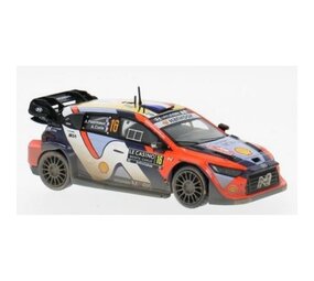 Hyundai Hyundai i20 N Rally 1 #16 WRC Rally Monte Carlo 2025 (Dirty Version) - 1:43 - IXO Models Hyundai Hyundai i20 N Rally 1 #16 WRC Rally Monte Carlo 2025 (Dirty Version) - 1:43 - IXO Models