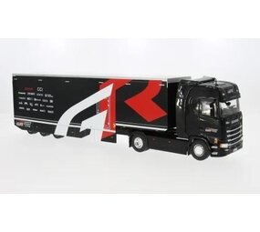 Scania Scania S-Series Tractor 4x2 2024 + Box Semitrailer 3 Axle 'GR Racing Team' - 1:43 - IXO Models Scania Scania S-Series Tractor 4x2 2024 + Box Semitrailer 3 Axle 'GR Racing Team' - 1:43 - IXO Models