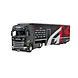 Scania Scania S-Series Tractor 4x2 2024 + Box Semitrailer 3 Axle 'GR Racing Team' - 1:43 - IXO Models Scania Scania S-Series Tractor 4x2 2024 + Box Semitrailer 3 Axle 'GR Racing Team' - 1:43 - IXO Models
