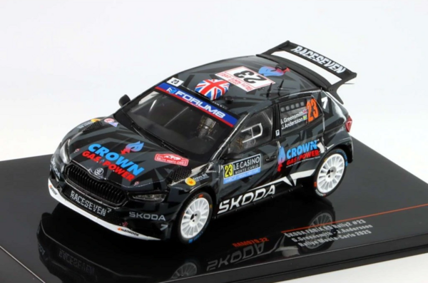 Skoda Skoda Fabia RS Rally 2 #23 WRC Rally Monte Carlo 2025 - 1:43 - IXO Models Skoda Skoda Fabia RS Rally 2 #23 WRC Rally Monte Carlo 2025 - 1:43 - IXO Models