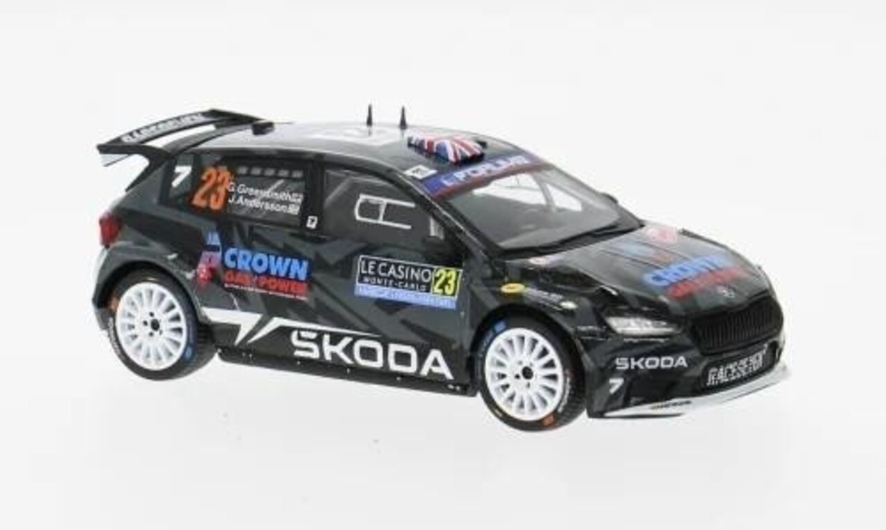 Skoda Skoda Fabia RS Rally 2 #23 WRC Rally Monte Carlo 2025 - 1:43 - IXO Models Skoda Skoda Fabia RS Rally 2 #23 WRC Rally Monte Carlo 2025 - 1:43 - IXO Models