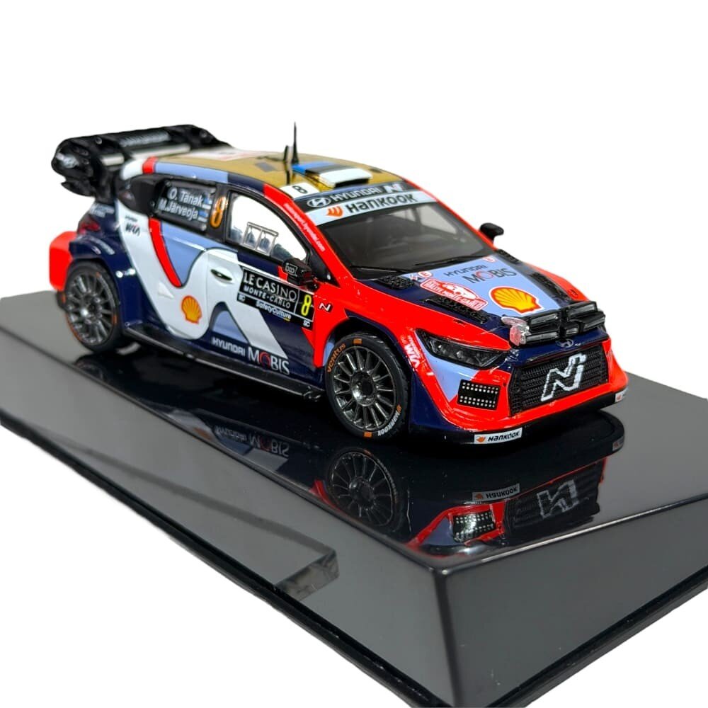 Hyundai Hyundai i20 N Rally 1 #8 WRC Rally Monte Carlo 2025 - 1:43 - IXO Models Hyundai Hyundai i20 N Rally 1 #8 WRC Rally Monte Carlo 2025 - 1:43 - IXO Models