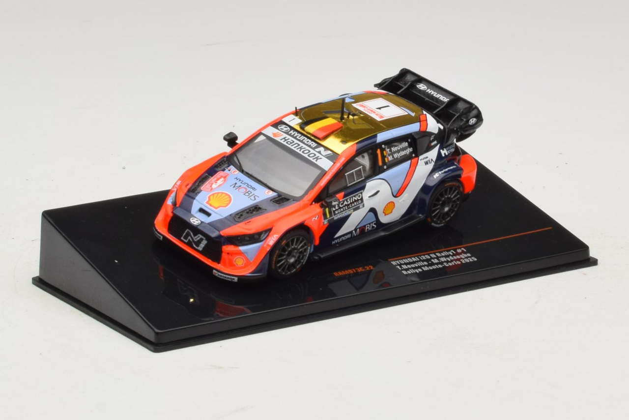 Hyundai Hyundai i20 N Rally 1 #1 WRC Rally Monte Carlo 2025 - 1:43 - IXO Models Hyundai Hyundai i20 N Rally 1 #1 WRC Rally Monte Carlo 2025 - 1:43 - IXO Models