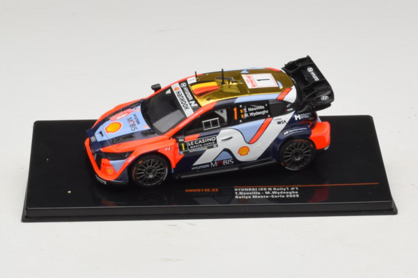 Hyundai Hyundai i20 N Rally 1 #1 WRC Rally Monte Carlo 2025 - 1:43 - IXO Models Hyundai Hyundai i20 N Rally 1 #1 WRC Rally Monte Carlo 2025 - 1:43 - IXO Models