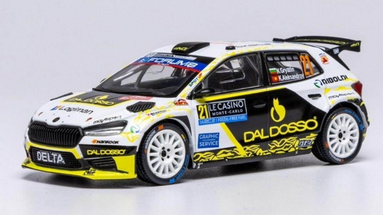 Skoda Skoda Fabia RS Rally 2 #21 WRC Rally Monte Carlo 2025 - 1:43 - IXO Models Skoda Skoda Fabia RS Rally 2 #21 WRC Rally Monte Carlo 2025 - 1:43 - IXO Models