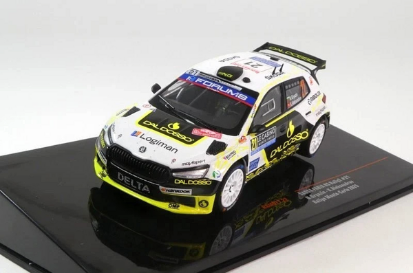 Skoda Skoda Fabia RS Rally 2 #21 WRC Rally Monte Carlo 2025 - 1:43 - IXO Models Skoda Skoda Fabia RS Rally 2 #21 WRC Rally Monte Carlo 2025 - 1:43 - IXO Models