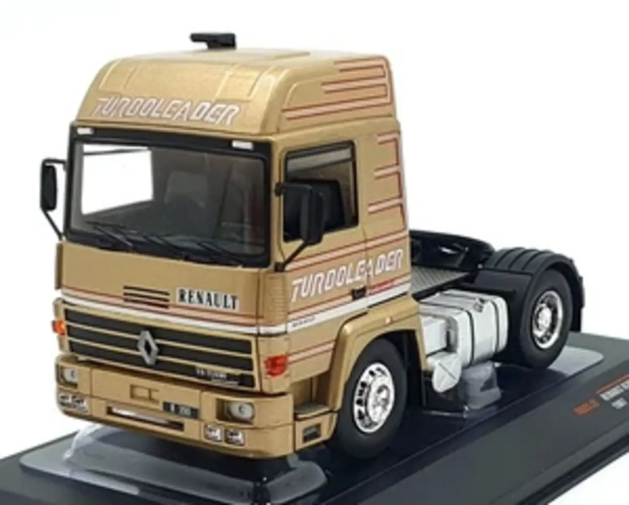 Renault Renault R390 Tractor 4x2 1987 'Turboleader' - 1:43 - IXO Models Renault Renault R390 Tractor 4x2 1987 'Turboleader' - 1:43 - IXO Models