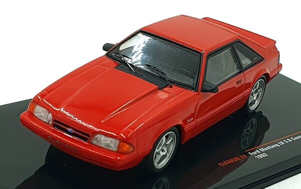 Ford Ford Mustang LX 5.0 Coupe 1992 - 1:43 - IXO Models Ford Ford Mustang LX 5.0 Coupe 1992 - 1:43 - IXO Models