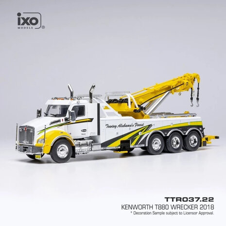 Kenworth Kenworth T 880 Wrecker 2018 'Alabama Towing' - 1:43 - IXO Models Kenworth Kenworth T 880 Wrecker 2018 'Alabama Towing' - 1:43 - IXO Models