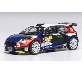Skoda Skoda Fabia RS Rally 2 #4 Rally WM Lavanttal Rally (Austria) 2024 - 1:43 - IXO Models Skoda Skoda Fabia RS Rally 2 #4 Rally WM Lavanttal Rally (Austria) 2024 - 1:43 - IXO Models