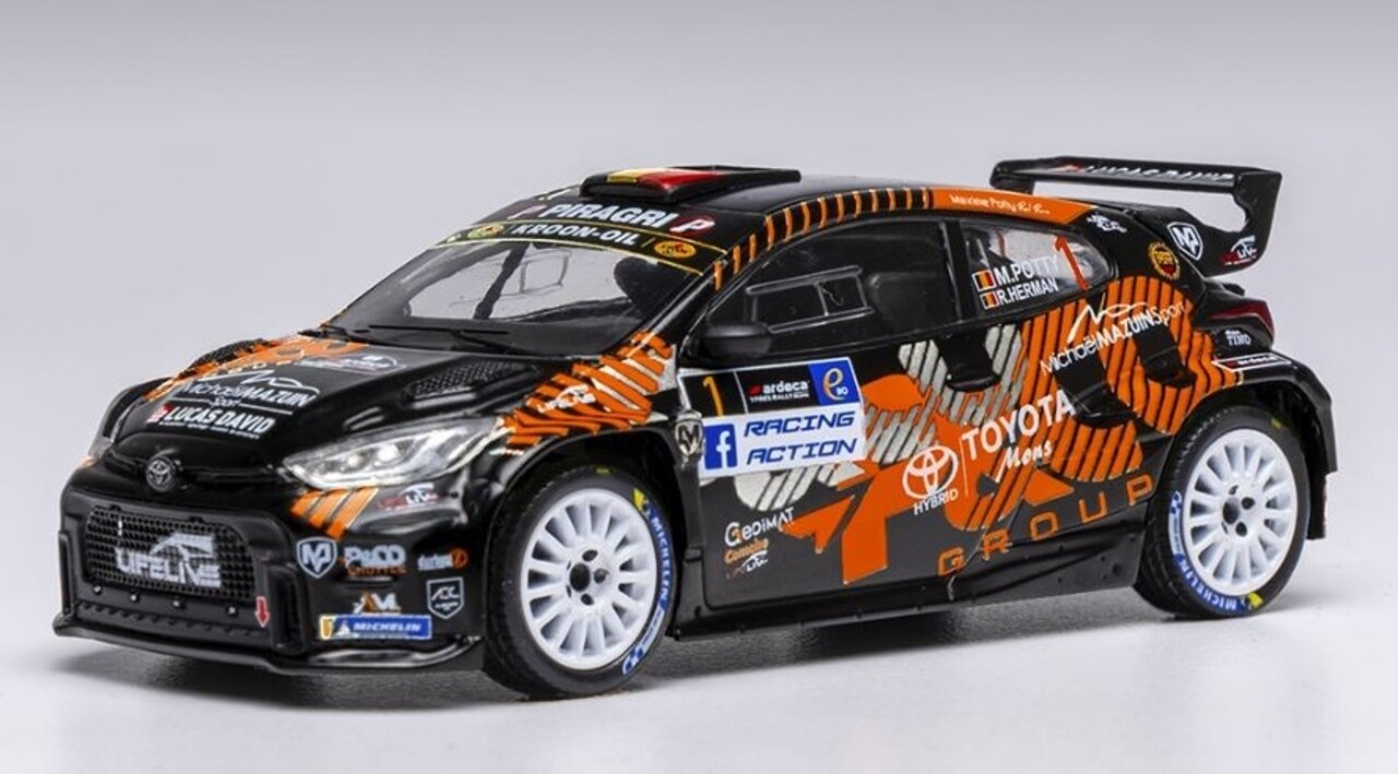 Toyota Toyota GR Yaris Rally 2 #1 Rally WM Rally Ypres 2024 - 1:43 - IXO Models Toyota Toyota GR Yaris Rally 2 #1 Rally WM Rally Ypres 2024 - 1:43 - IXO Models