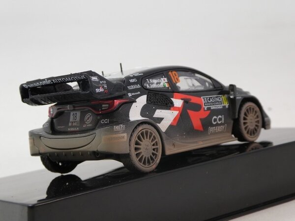 Toyota Toyota GR Yaris Rally 1 #18 WRC Rally Monte Carlo 2025 (Dirty Version) - 1:43 - IXO Models Toyota Toyota GR Yaris Rally 1 #18 WRC Rally Monte Carlo 2025 (Dirty Version) - 1:43 - IXO Models
