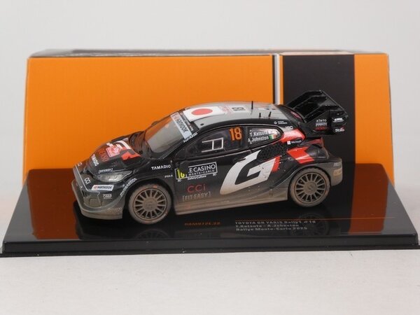 Toyota Toyota GR Yaris Rally 1 #18 WRC Rally Monte Carlo 2025 (Dirty Version) - 1:43 - IXO Models Toyota Toyota GR Yaris Rally 1 #18 WRC Rally Monte Carlo 2025 (Dirty Version) - 1:43 - IXO Models
