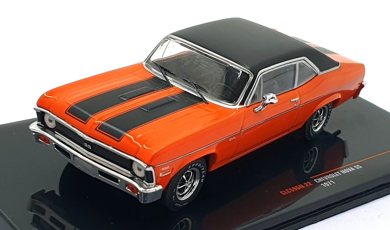 Chevrolet Chevrolet Nova SS 1971 - 1:43 - IXO Models Chevrolet Chevrolet Nova SS 1971 - 1:43 - IXO Models