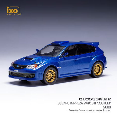 Subaru Subaru Impreza WRX STi 'Custom' 2009 - 1:43 - IXO Models Subaru Subaru Impreza WRX STi 'Custom' 2009 - 1:43 - IXO Models