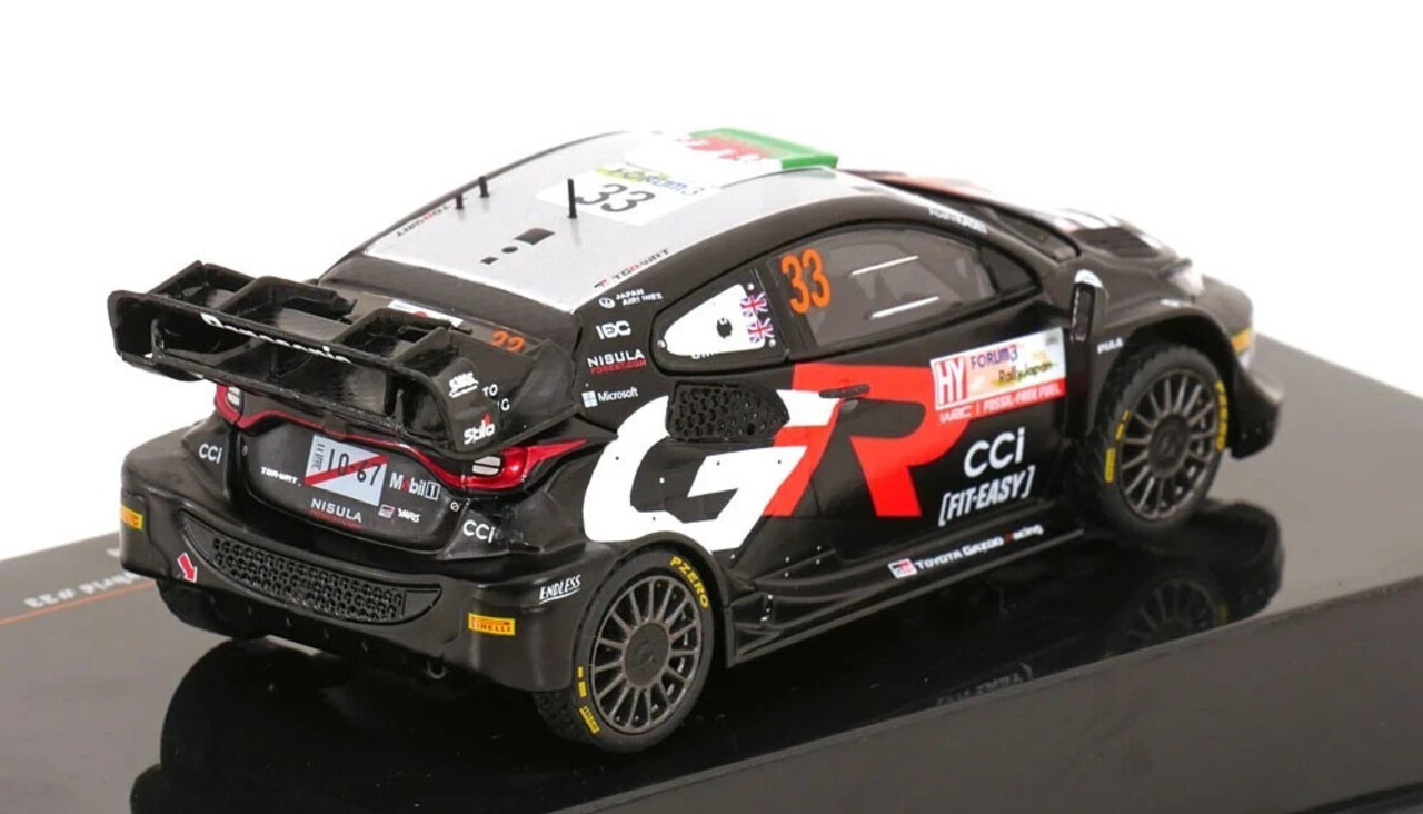 Toyota Toyota GR Yaris Rally 1 Hybrid #33 Rally WM Rally Japan 2024 - 1:43 - IXO Models Toyota Toyota GR Yaris Rally 1 Hybrid #33 Rally WM Rally Japan 2024 - 1:43 - IXO Models
