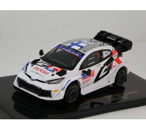 Toyota Toyota GR Yaris Rally 1 Hybrid #5 Rally WM Rally Finland 2024 - 1:43 - IXO Models Toyota Toyota GR Yaris Rally 1 Hybrid #5 Rally WM Rally Finland 2024 - 1:43 - IXO Models