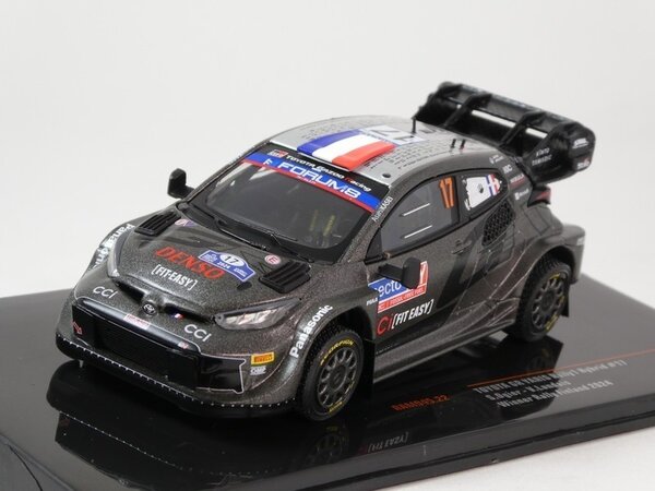 Toyota Toyota GR Yaris Rally 1 Hybrid #17 Rally WM Winner Rally Finland 2024 - 1:43 - IXO Models
