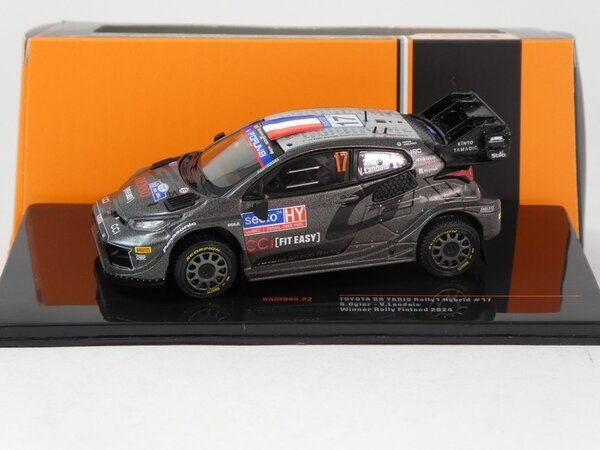 Toyota Toyota GR Yaris Rally 1 Hybrid #17 Rally WM Winner Rally Finland 2024 - 1:43 - IXO Models