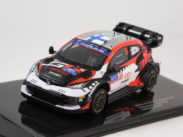 Toyota Toyota GR Yaris Rally 1 Hybrid #69 Rally WM Rally Finland 2024 - 1:43 - IXO Models Toyota Toyota GR Yaris Rally 1 Hybrid #69 Rally WM Rally Finland 2024 - 1:43 - IXO Models
