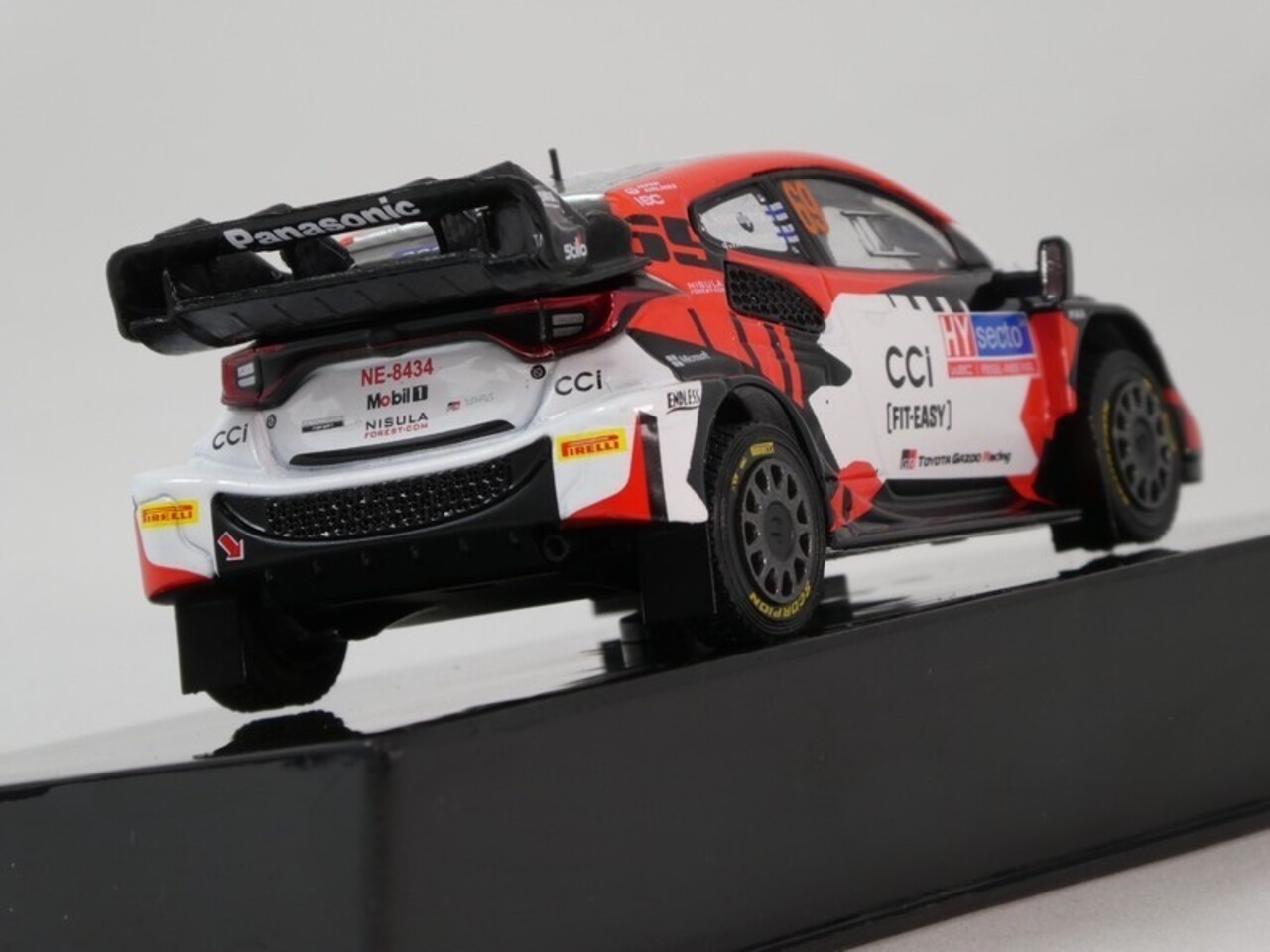 Toyota Toyota GR Yaris Rally 1 Hybrid #69 Rally WM Rally Finland 2024 - 1:43 - IXO Models Toyota Toyota GR Yaris Rally 1 Hybrid #69 Rally WM Rally Finland 2024 - 1:43 - IXO Models